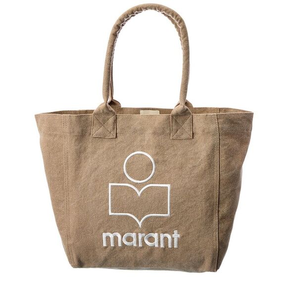 Isabel Marant Yenky Small Canvas Tote, Beige - Picture 1 of 4